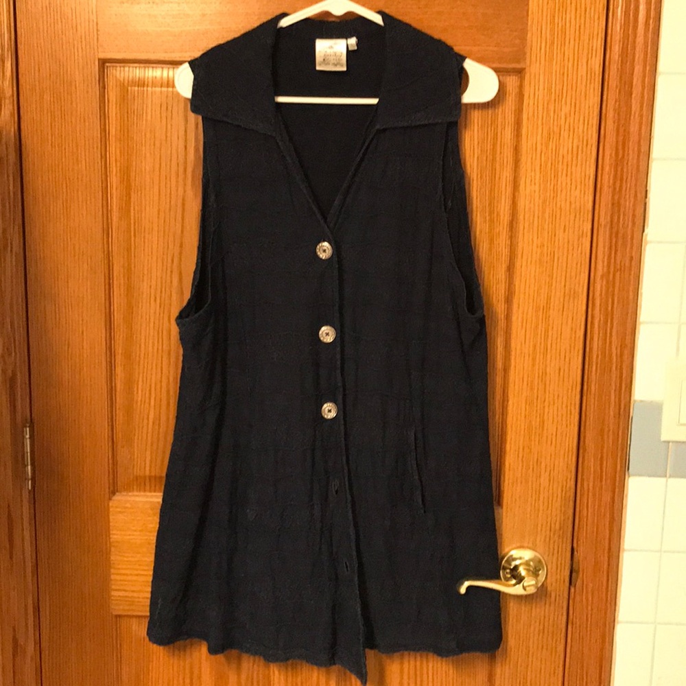 Parsley & Sage Navy vest